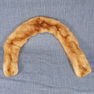 1950's Chocolate Brown Mink Fur Collar by Murphy's